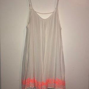 Lush Bohemian White Dress